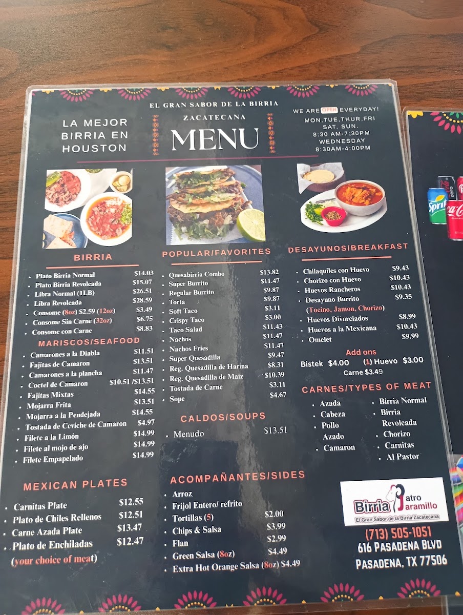 Taco's Puro Monterrey I Iñor Menu - Image 1